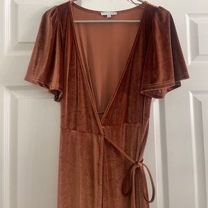 Baltic Born Meghan Velvet Wrap Maxi Dress - Maternity Bridesmaid Dress Nursing